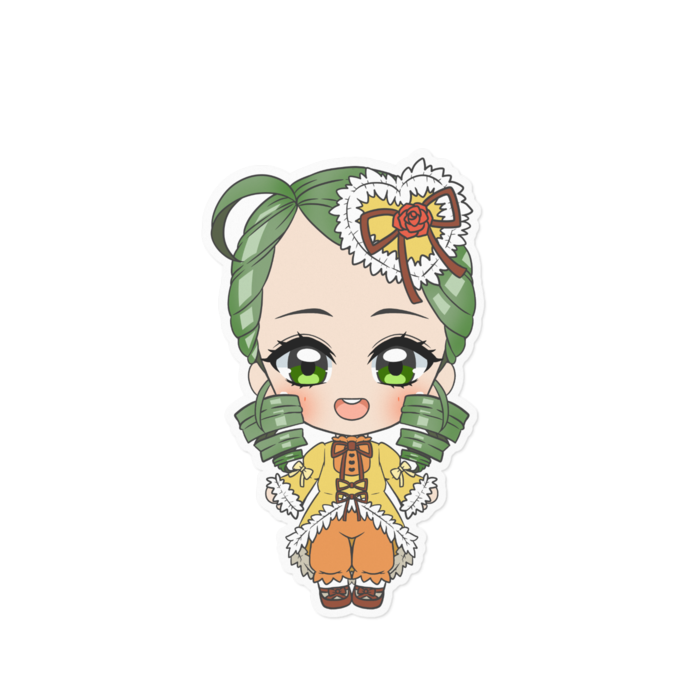 ステッカー - 160 x 160 (mm)ホワイト