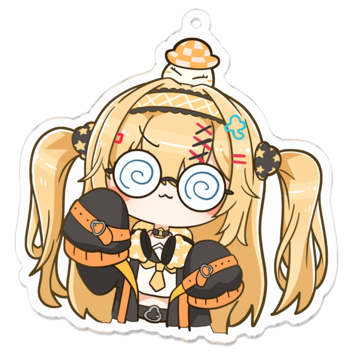 アクリルキーホルダー - 70 x 70 (mm)