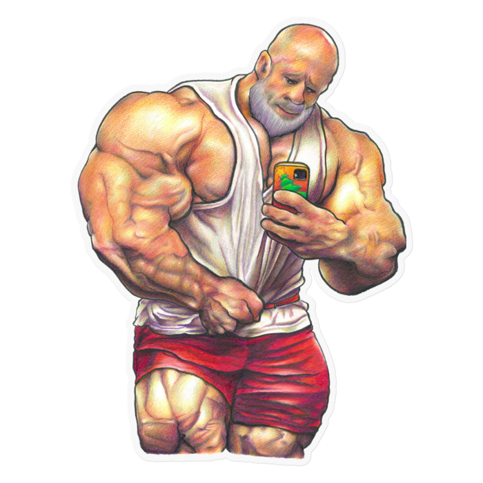 ステッカー - 160 x 160 (mm)クリア