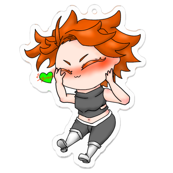 アクリルキーホルダー - 70 x 70 (mm)