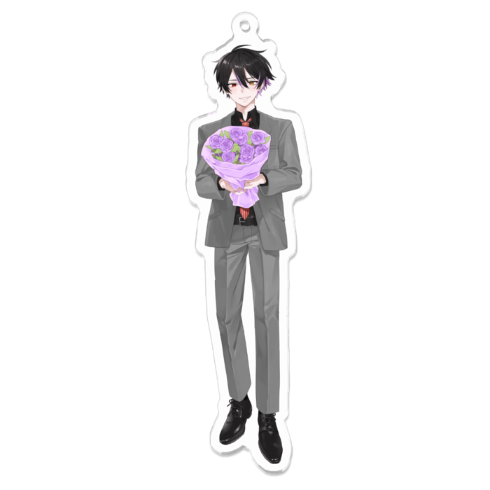 アクリルキーホルダー（コーティング） - 100 x 100 (mm)