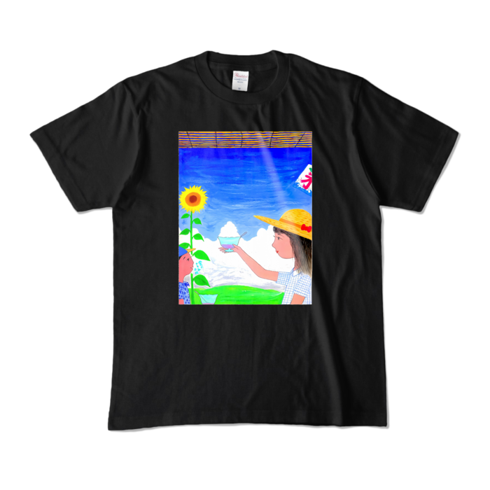 カラーTシャツ - M - ブラック (濃色)