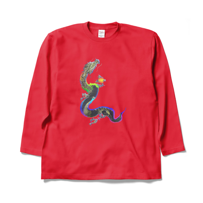 ロングスリーブTシャツ - XL - レッド