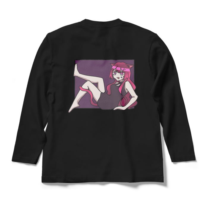 ロングスリーブTシャツ - M - ブラック