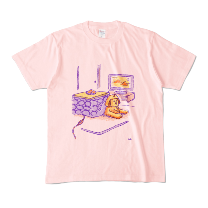 カラーTシャツ - M - ライトピンク (淡色)