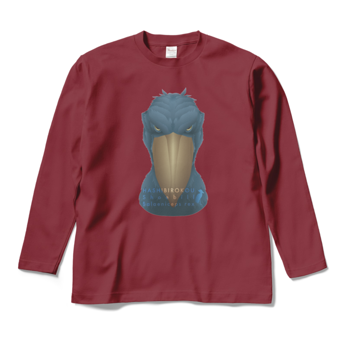 ロングスリーブTシャツ - M - バーガンディ