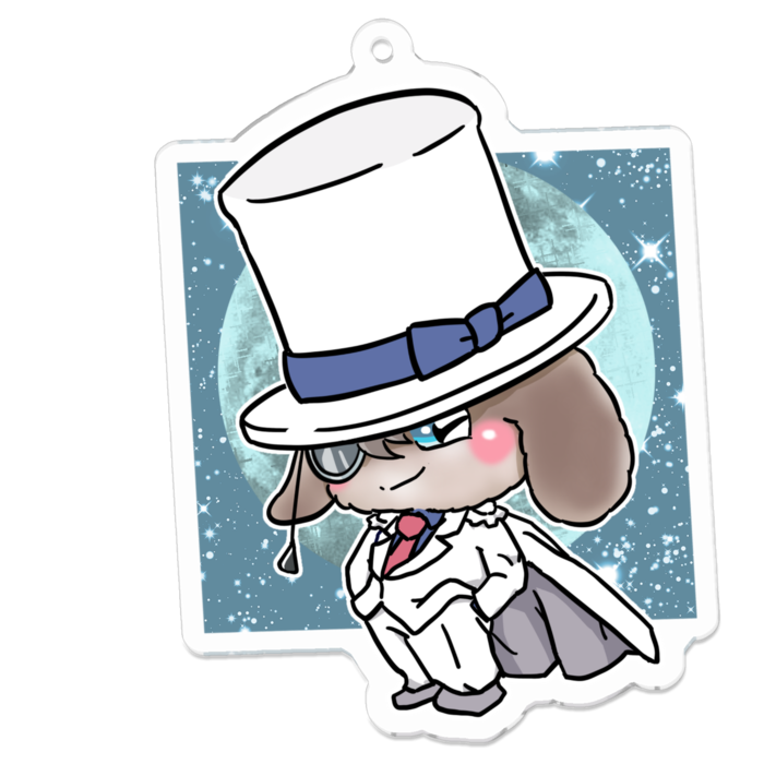 アクリルキーホルダー - 70 x 70 (mm)