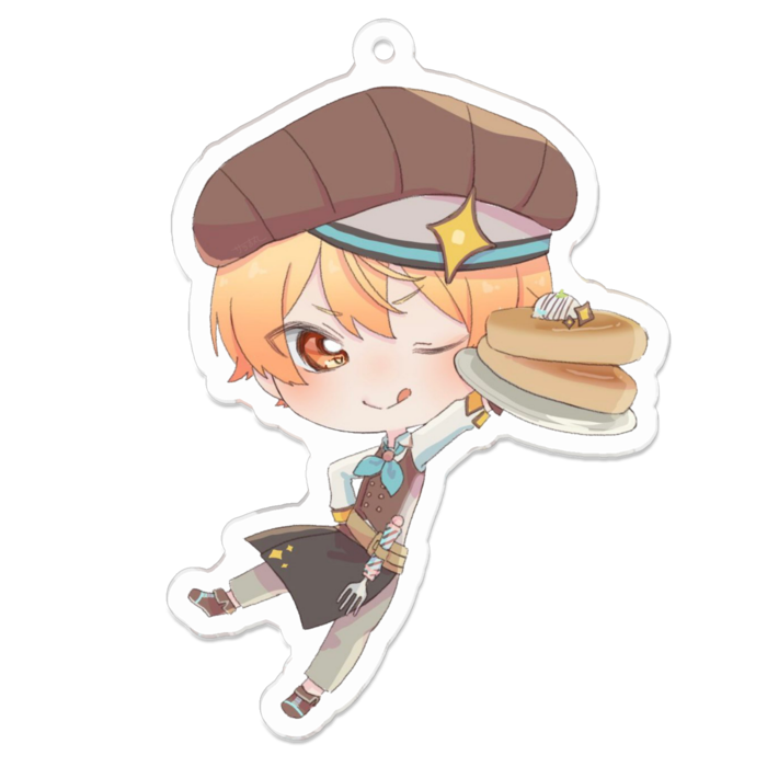 アクリルキーホルダー - 70 x 70 (mm)