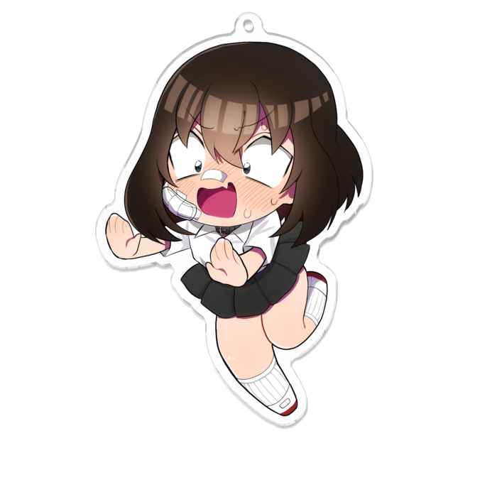 アクリルキーホルダー - 100 x 100 (mm)