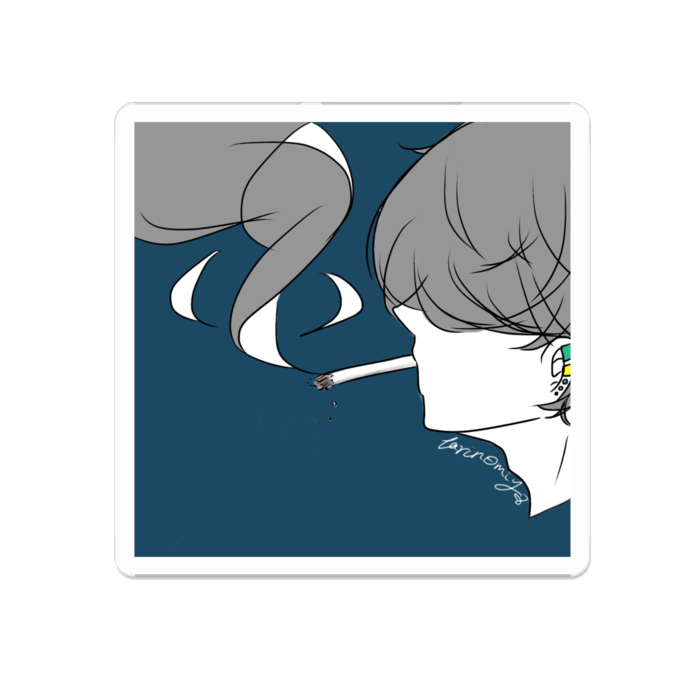 アクリルバッジ - 50 x 50 (mm)