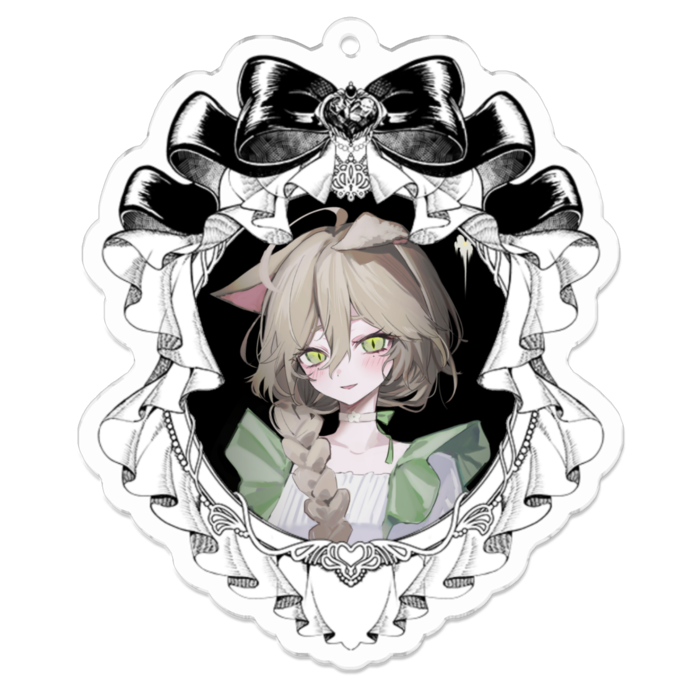 アクリルキーホルダー - 70 x 70 (mm)