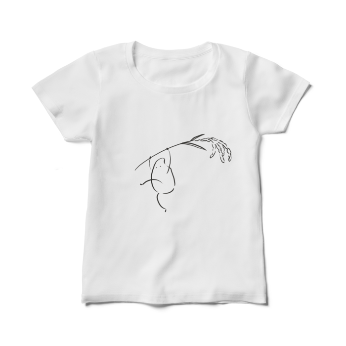 一人でレディースTシャツ- M -シンプル