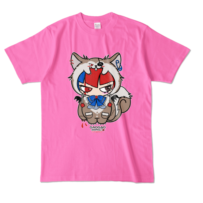 カラーTシャツ - L - ピンク (濃色)