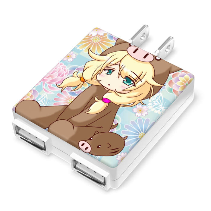 ACアダプター - 50×55mm