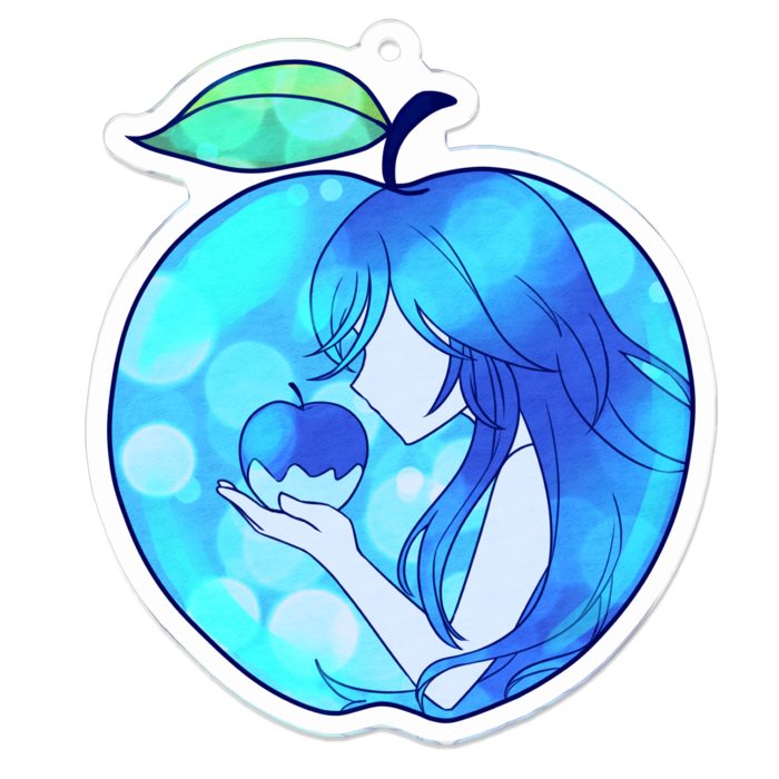 アクリルキーホルダー - 70 x 70 (mm)