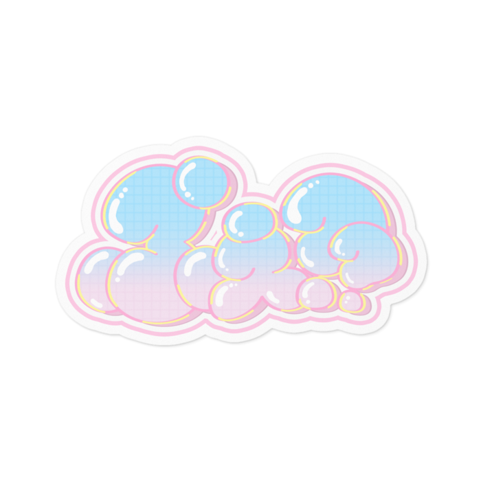 ステッカー - 100 x 100 (mm)