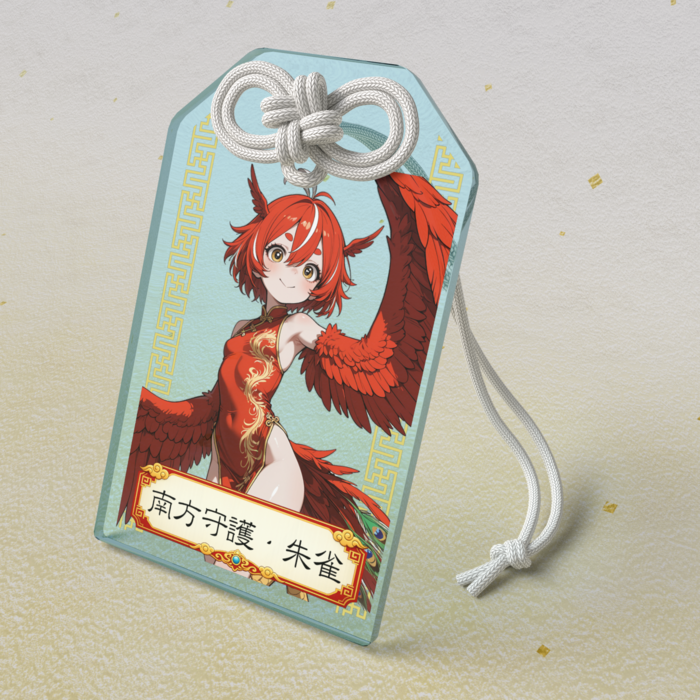 アクリルお守り - 50 × 80mm