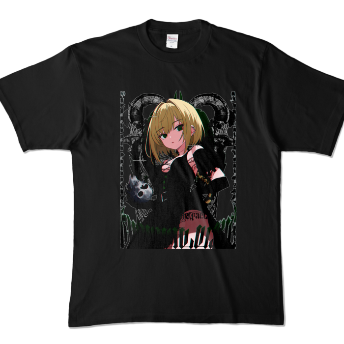 カラーTシャツ - XL - ブラック (濃色)