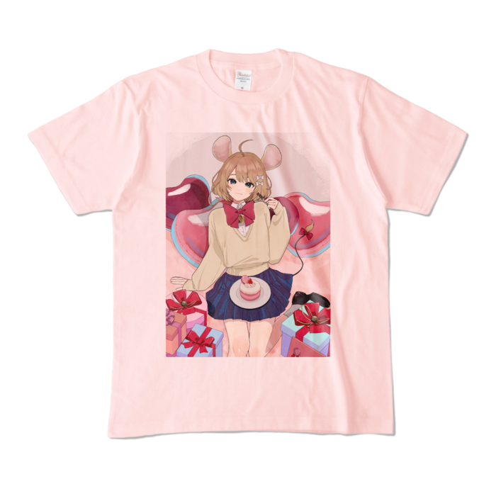 カラーTシャツ - M - ライトピンク (淡色)