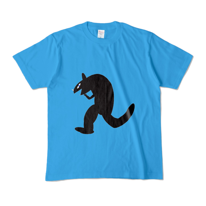 怪獣B カラーTシャツ - M - ターコイズ (濃色)