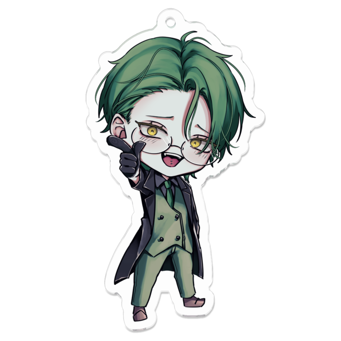 アクリルキーホルダー - 70 x 70 (mm)