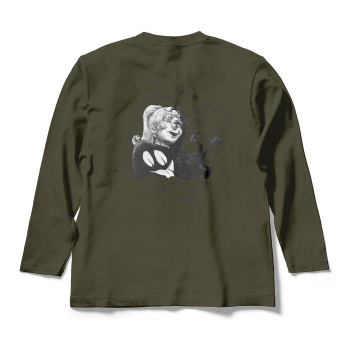 ロングスリーブTシャツ - M - アーミーグリーン