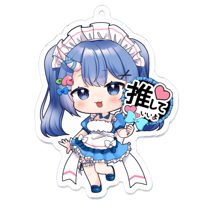 アクリルキーホルダー - 70 x 70 (mm)