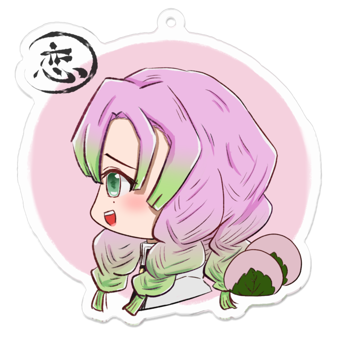 アクリルキーホルダー - 70 x 70 (mm)