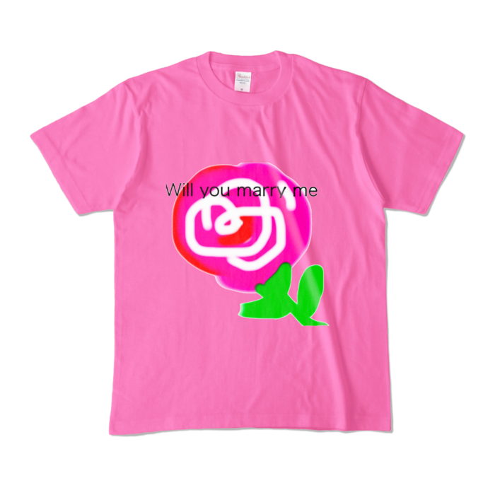 カラーTシャツ - M - ピンク (濃色)