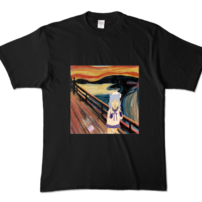 カラーTシャツ - XL - ブラック (濃色)