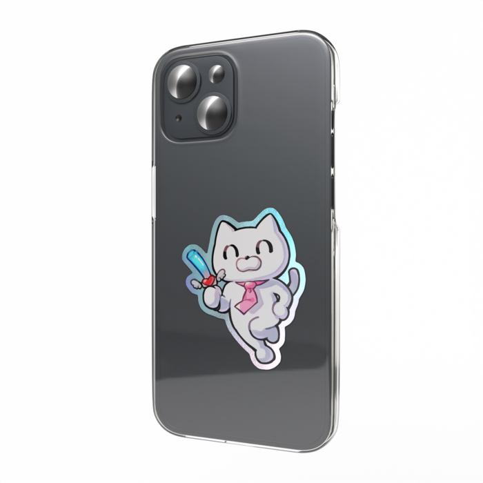 オーロラスマホステッカー - 縦