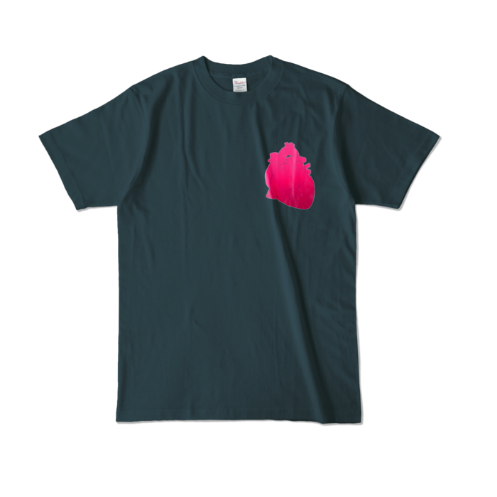 カラーTシャツ - L - デニム (濃色)