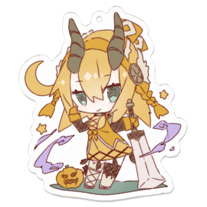 アクリルキーホルダー - 70 x 70 (mm)