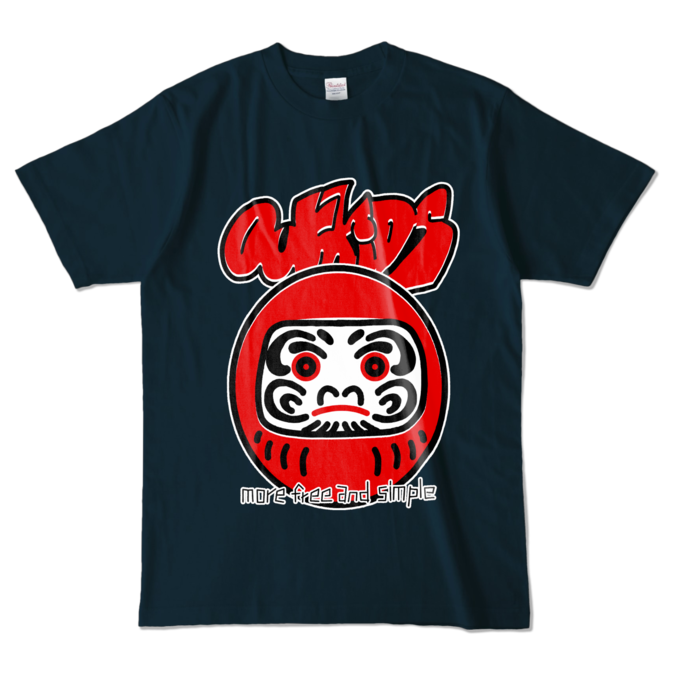 カラーTシャツ - L - ネイビー (濃色)