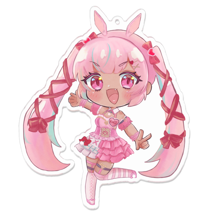 ちびキャラアクキー