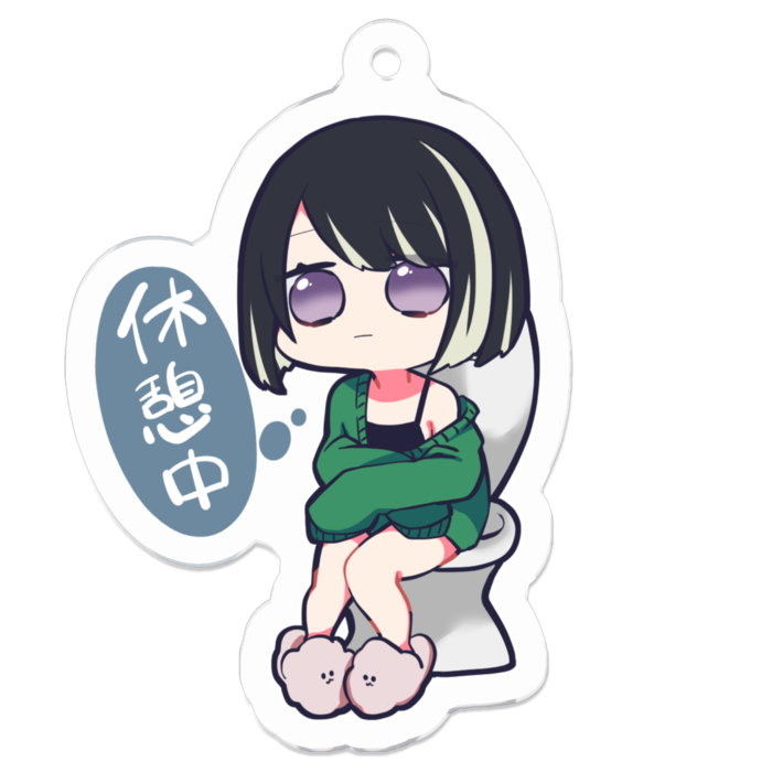 アクリルキーホルダー - 50 x 50 (mm)