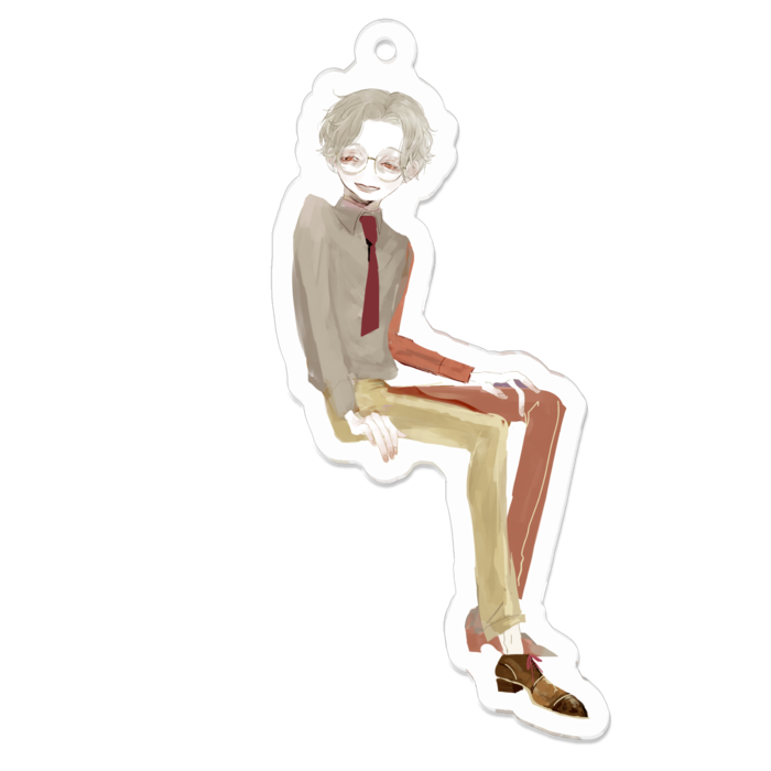 アクリルキーホルダー - 70 x 70 (mm)