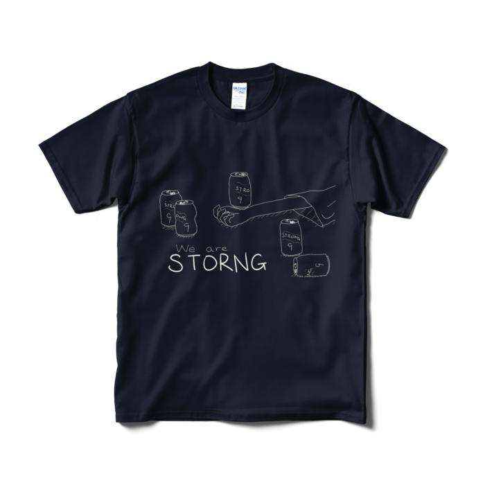 STRONG T - M - ネイビー