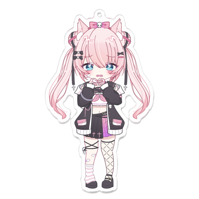 アクリルキーホルダー - 100 x 100 (mm)