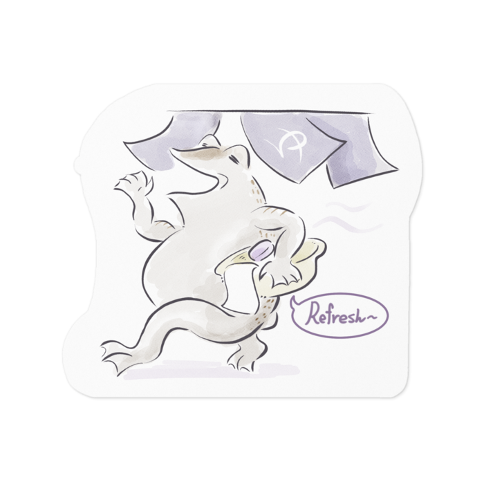 ステッカー - 100 x 100 (mm)