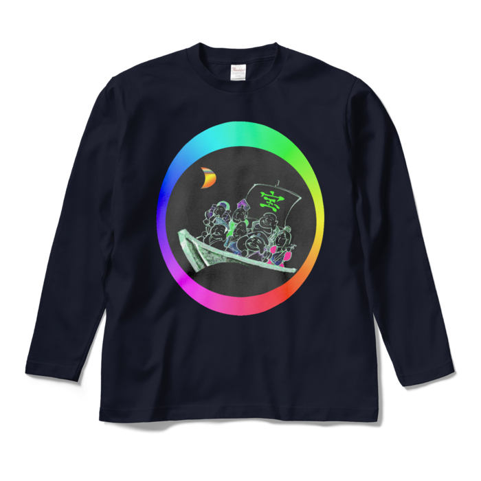 ロングスリーブTシャツ - M - ネイビー