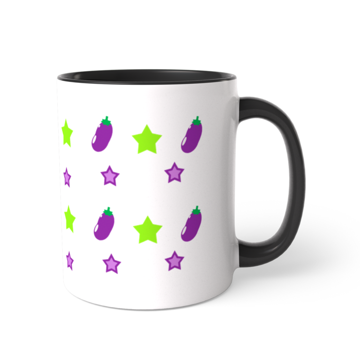 ツートンカラーマグカップ - 直径 8.2cm / 高さ 9.5cm