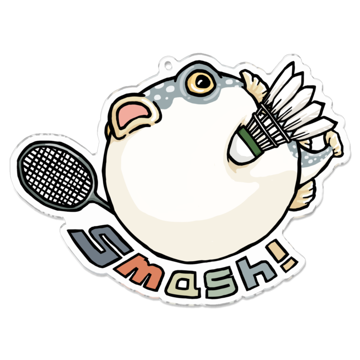 アクリルキーホルダー - 100 x 100 (mm)