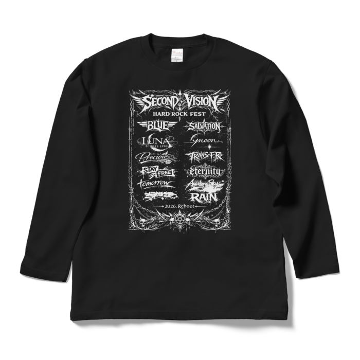 ロングスリーブTシャツ - L - ブラック