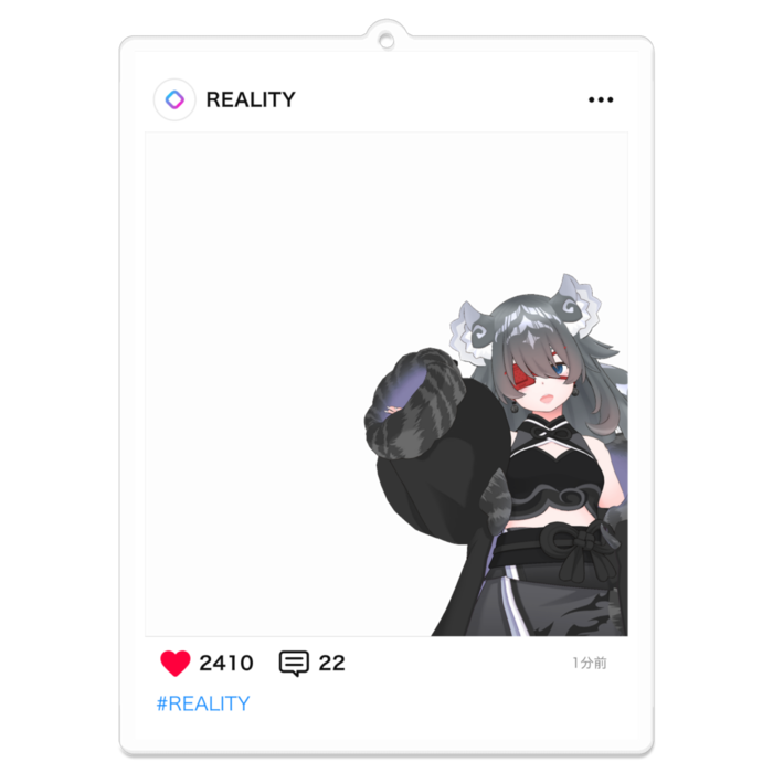 アクリルキーホルダー - 100 x 100 (mm)