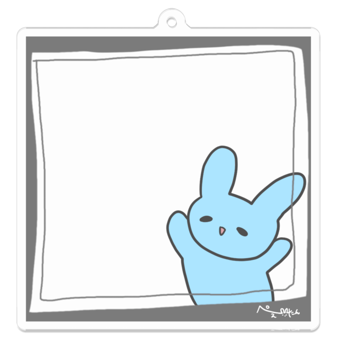 アクリルキーホルダー - 70 x 70 (mm)