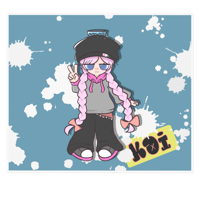 ステッカー - 160 x 160 (mm)