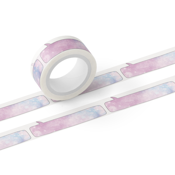 吹き出し 淡色宇宙柄 A Yu Ji Booth