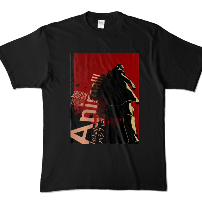 カラーTシャツ - XL - ブラック (濃色)