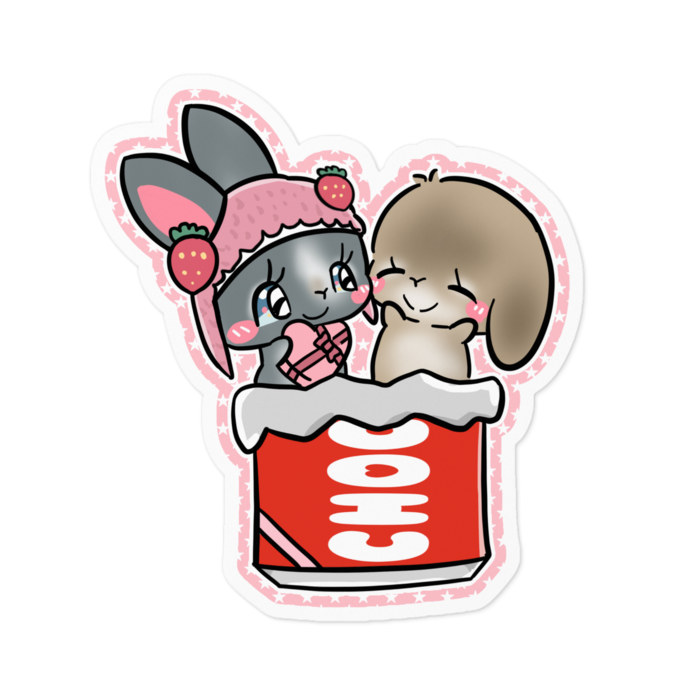 ステッカー - 100 x 100 (mm)